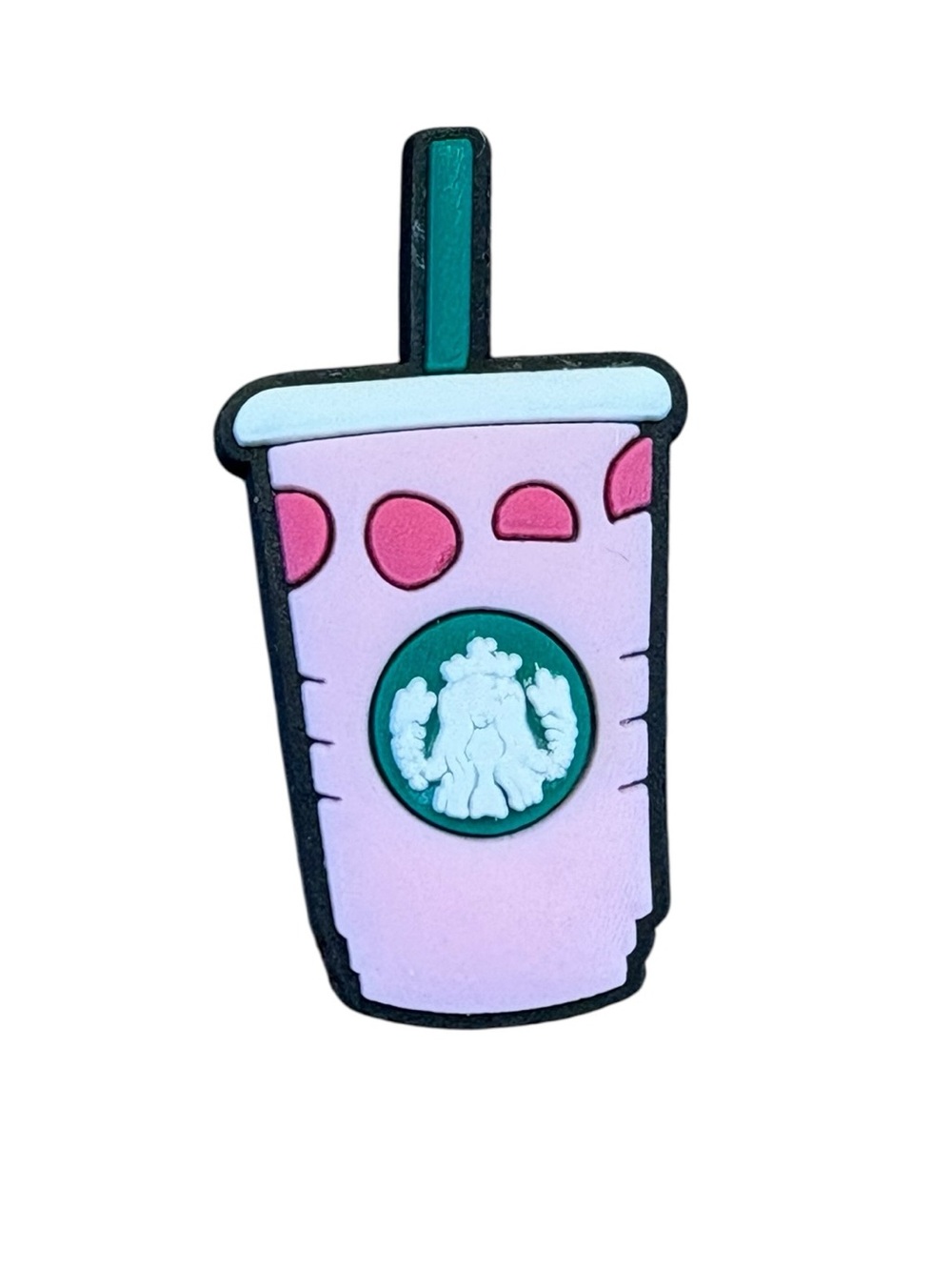 Starbucks Pink Drink Croc Charm